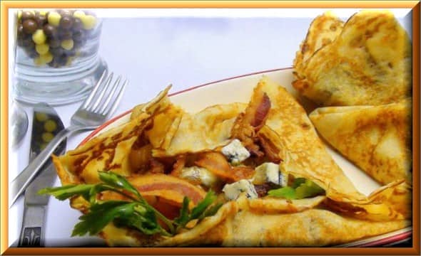 Блинчики с грушами Блинчики с грушами