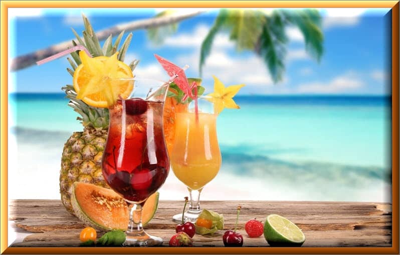 коктейль райские тропики