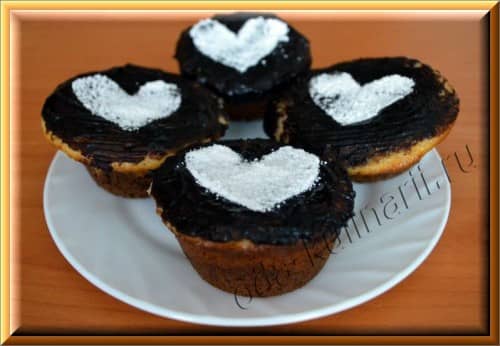Пирожные Сердце — рецепт ко Дню Святого Валентина