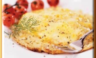 Блины на молоке с сыром