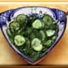Салат из огурцов на зиму с укропом